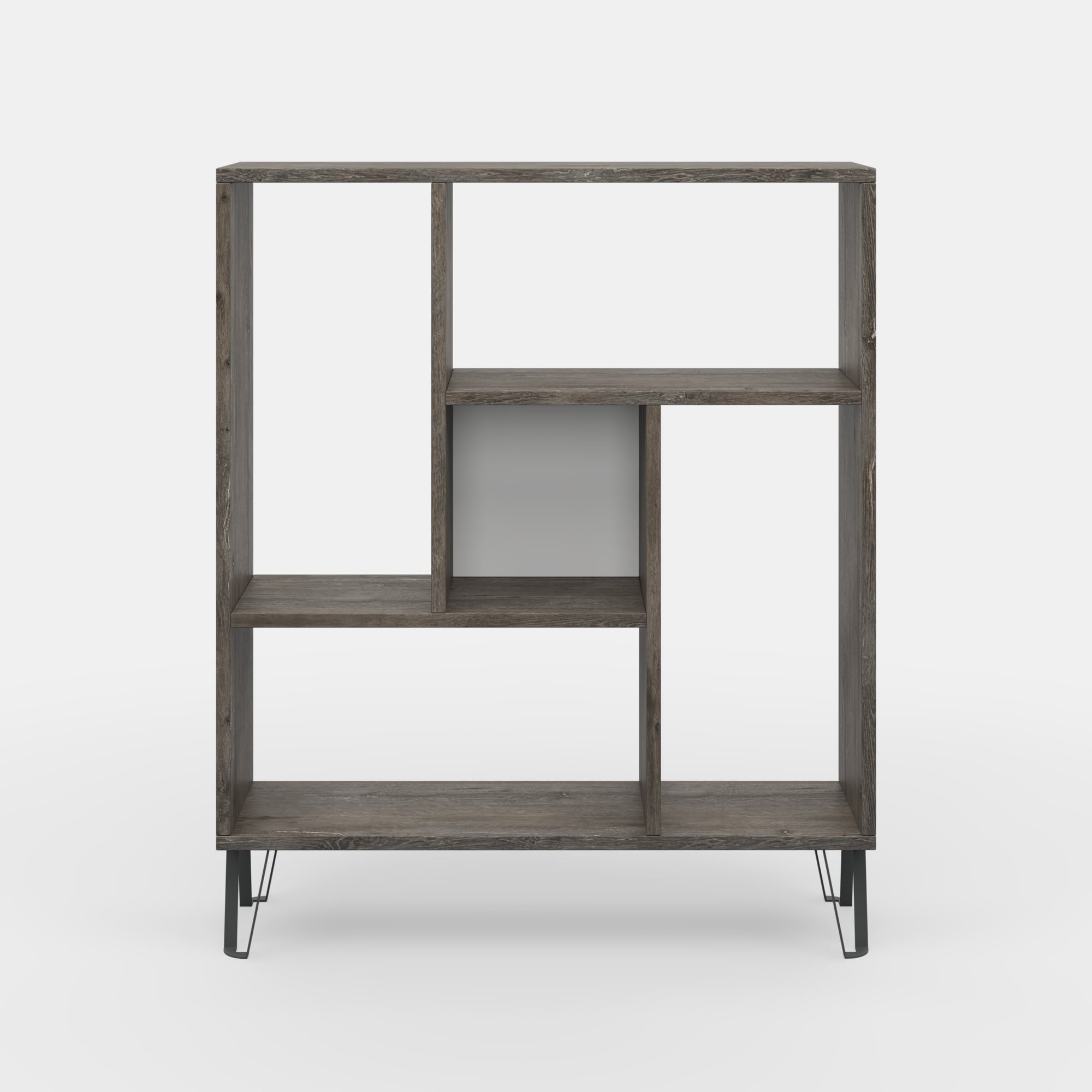 Ada Home Décor Arven 3 Tier Bookcase, Wenge