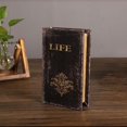 thumbnail image 2 of veasfak Luxury Simulation Book Storage Box Decorations.Collectible Jewelry Wooden Book Life, 2 of 7