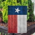 thumbnail image 3 of America Forever Texas State Flag 12.5 x 18 Inch Double Sided Outdoor Yard Decorative USA Vintage Wood State of Texas Garden Flag, Made in the USA, 3 of 3