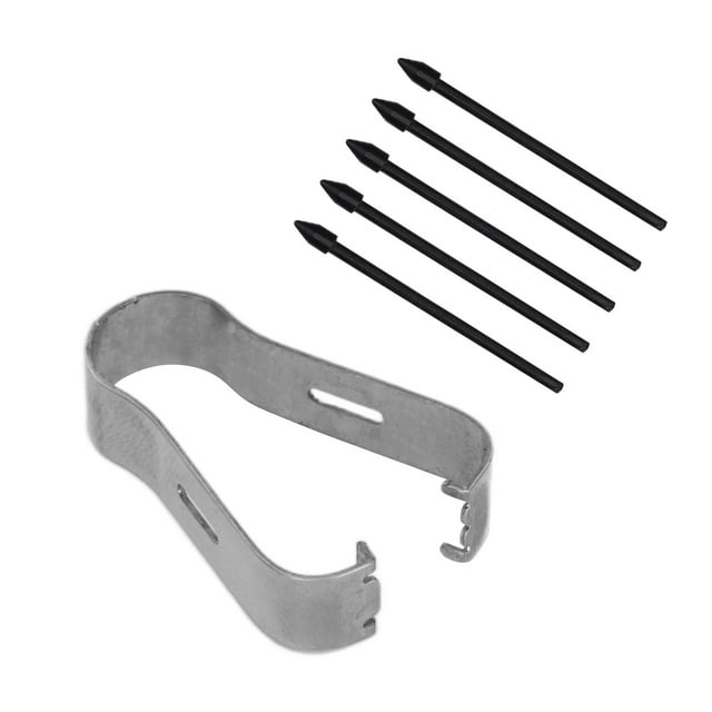 5Pcs Stylus Tips Accurate Sensitive Replacement Touch NibsBlack Scratch Free Portable