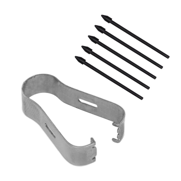 5Pcs Stylus Tips Accurate Sensitive Replacement Touch NibsBlack Scratch Free Portable