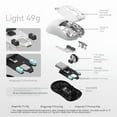 thumbnail image 4 of AOLIGEI Dragonfly F1 Moba Pro Max Mouse With 4k Receiver Gaming Wireless Dual Mode 2.4g Wired F1 Pro Max Gamer Mouse Pc Custom Gift, 4 of 6