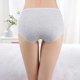 thumbnail image 4 of Gibobby Calzoncillos para mujer Bragas sexys elásticas sin costuras de encaje transpirable para mujer Calzoncillos deportivos deportivos de cintura media(Gris,G), 4 of 5
