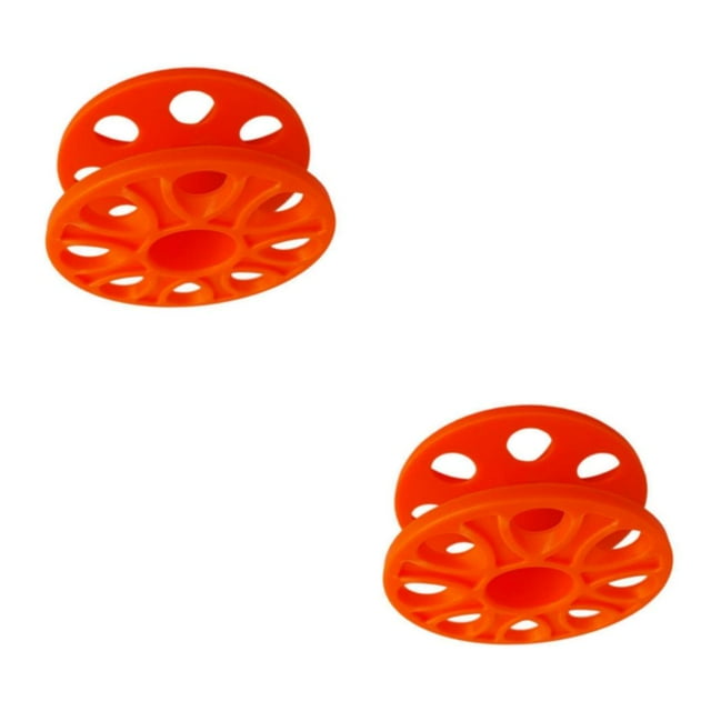 Wweixi Bobine de Doigt de Plongée Pratique et Compacte pour les Amateurs de Plongée Largement Applicable Plastique Orange 2Set