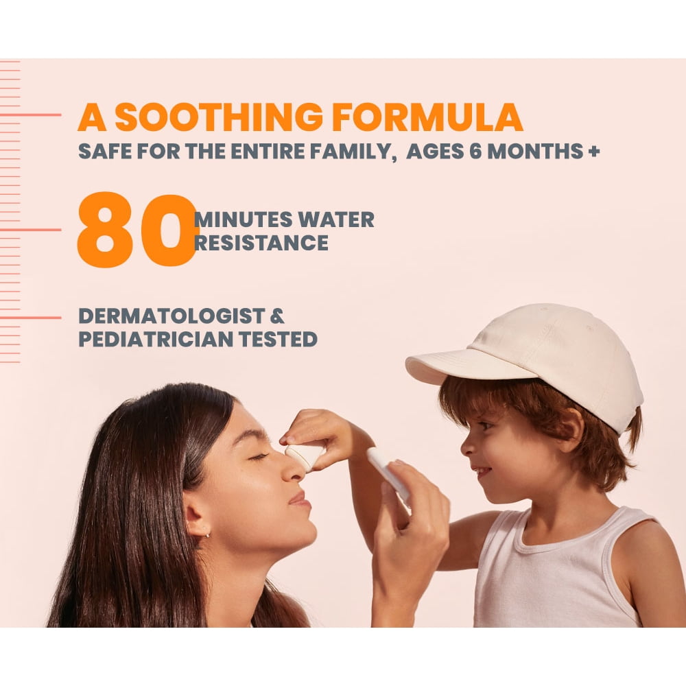 Avene Mineral Sunscreen Balm Stick SPF 50 - Travel Friendly Mineral Sunscreen Stick , 0.5 oz
