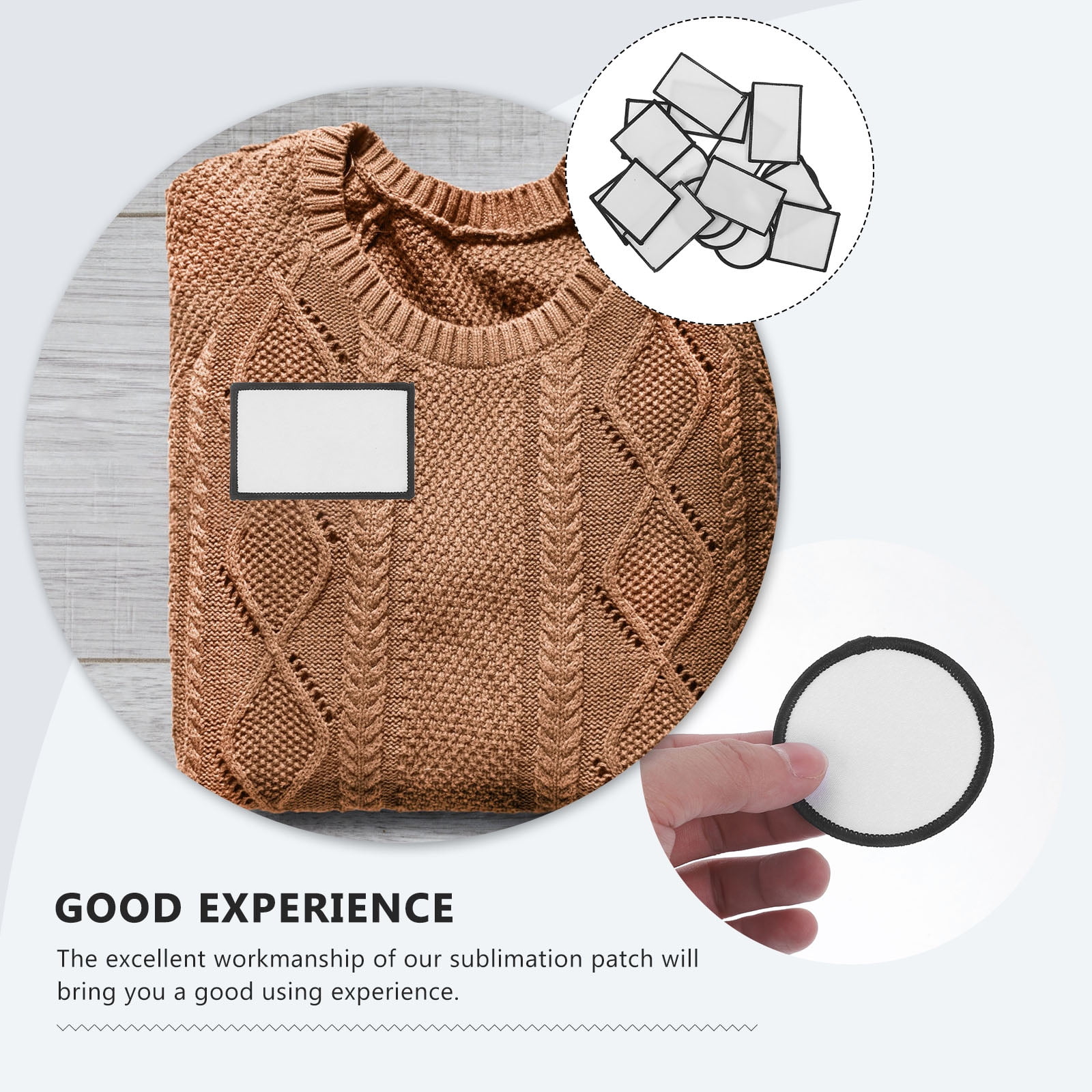 WEUVEB iron on fabric patch Patch Multi Decoration Handicraft Enthusiasts Everyday Use 18pcs