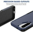 thumbnail image 5 of Decase for Samsung Galaxy A26 5G Case, Shockproof Heavy Duty Hybrid Protection Hard PC Shell Flexible TPU Bumper, Military Grade Drop Proof Durable Protective Case with Screen Protector,Darkblue, 5 of 5