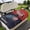 DarkBlue, variant on Golf Cart Seat Covers for 2 Seater, Lemon Soft Microfiber Cart Seat Towel Blanket, Fruit Leaf Branch Summer Spring Pastoral Absorbent Breathable Non Slip Bench Seats Protector for Golf Course 51"x31"