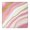 Pink White Gold, variant on Teal Gold Marble Pattern Square Fitted Tablecloth with Elastic Edge,Square Table Cover,Washable Elastic Table Cover for Home Kitchen Party Decor 34"x34"