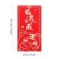 thumbnail image 3 of MasteelfCA 24pcs Creative Tiger Year Red Packets Spring Festival Red Envelopes Delicate Red Envelopes, 3 of 7