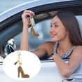 thumbnail image 6 of Uxcell Rhinestone Keychain Bling Keychain Accessories Crystal Key Chain for Women Purse Charm Bag Charm Khaki, 6 of 7