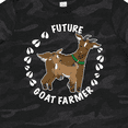 thumbnail image 4 of Inktastic Future Goat Farmer with Cute Goats and Hoof Prints Boys or Girls Toddler T-Shirt, 4 of 5