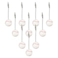 thumbnail image 2 of 5 Pcs Resin Sports Ball Base Memo Clips, Table Number Card Holders for Wedding Parties, Photo Stands for Office and Home Decoration Office&Craft&Stationery, 2 of 6