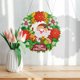 thumbnail image 4 of Cuadros Decorativos 5D DIY diamante pintura Navidad guirnalda artesanía hogar fiesta puerta decoración accesorio Ndcxsfigh  Nuevos Originales, 4 of 9