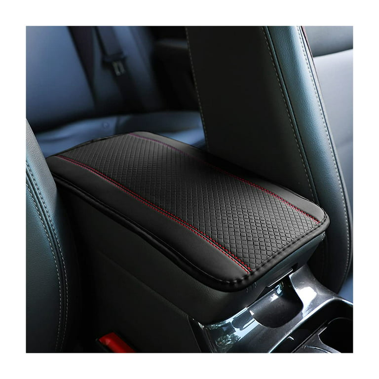Leather Car Armrest Box Pad Center Console Arm Rest Protection