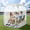 Beige,Large size, variant on Raynesys Pop Up Bubble Sports Tent, Instant Outdoor Clear Tent for 1-2 Person, Portable All-Weather Weatherproof Shelter for Watching Sports Events, Camping, Fishing