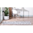 thumbnail image 4 of Rugs.com Georgia Collection Rug – 8 Ft Runner Ivory Flatweave Rug Perfect For Hallways, Entryways, 4 of 9