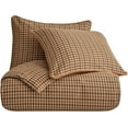 thumbnail image 4 of HiEnd Accents Clifton 3-Piece King Comforter Set in Brown, 4 of 7
