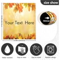 thumbnail image 3 of GZHJMY Autumn Maple Leaves Custom Name Dishwasher Magnet Cover Stickerative Refrigerator Magnet Panel Decal Cover for Home Kitchen Appliance Home Decor, 3 of 6