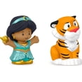 thumbnail image 1 of Disney Princess Jasmine & Rajah Little People Figure Set for Toddlers and Kids, 2 Pieces, 1 of 6