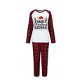 thumbnail image 2 of Matching Family Christmas Pajamas, We Are Family Christmas 2026 Raglan Top And Plaid Pants, Soft Loungewear for Christmas Eve, Cozy Sleepwear for Xmas Morning, Matching Pjs for Photos, 2 of 5