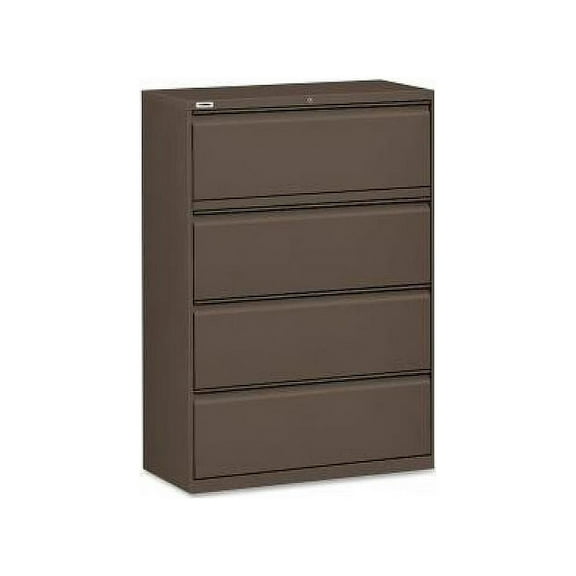 Lorell, LLR60474, Fortress Series 42'' Lateral File, 1 Each, Medium Tone