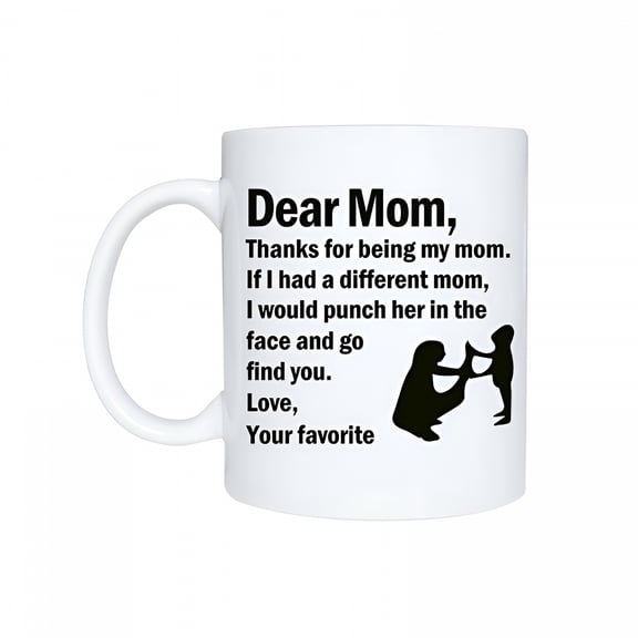 ACDANC Gifts for Parents 11Oz Mug the Happiest Gifts and Mom