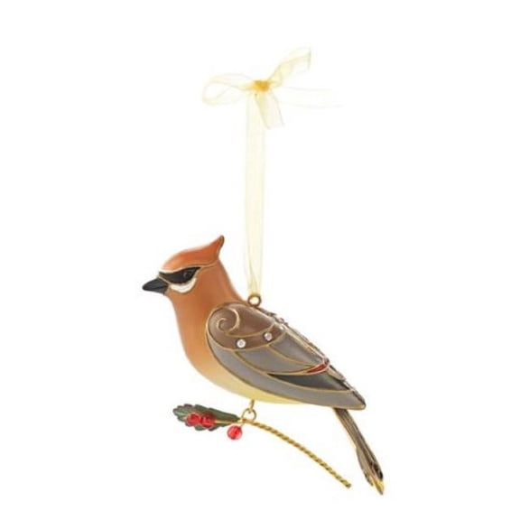 cedar waxwing beauty of birds #9 series 2013 hallmark ornament