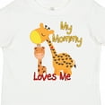 thumbnail image 4 of Inktastic My Mommy Loves Me Giraffe Boys or Girls Toddler T-Shirt, 4 of 5