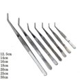 thumbnail image 3 of 2pcs/set Multi-popuse Stainless Steel Tweezers High-precision Household Medical Extension Long Elect, 3 of 5