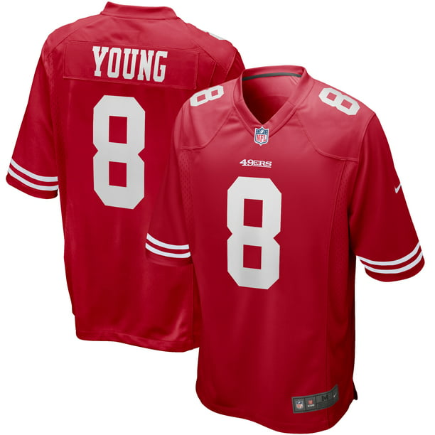 Steve Young San Francisco 49ers Nike Game Retired Player Jersey - Scarlet