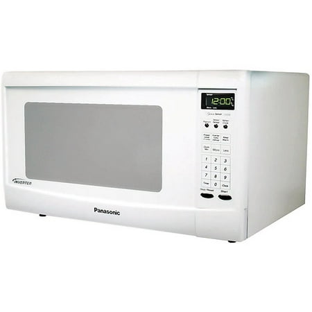 Panasonic Appliances 1300 Watt Inverter Microwave Oven in White