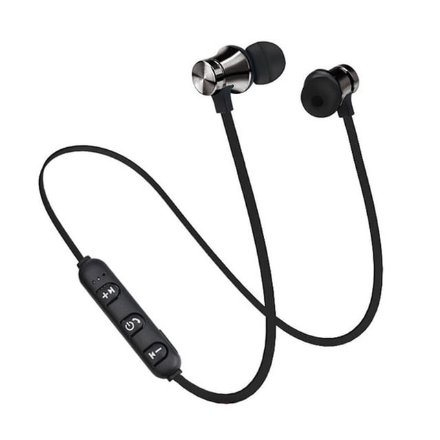 Auricular inalámbrico magnético Auricular Bluetooth Estéreo Deportes Auriculares impermeables Auricular inalámbrico en la oreja con micrófono Envío gratis Tan Jianjun unisex
