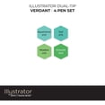 thumbnail image 4 of Spectrum Noir Illustrator Markers - Verdant Colors, Set of 4, 4 of 6