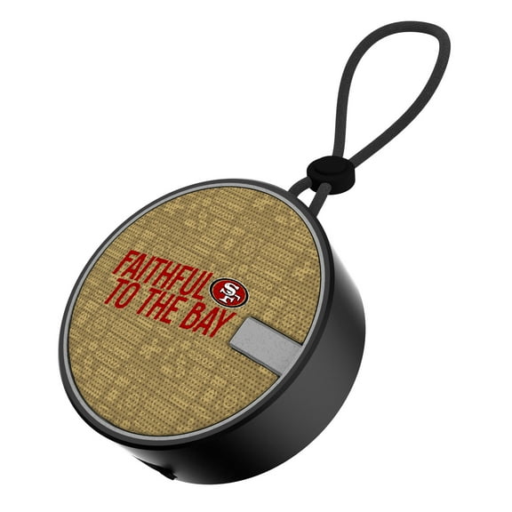 Keyscaper San Francisco 49ers Bluetooth IPX7 Waterproof Speaker