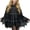 Black2, variant on Levmjia Cape Cloak Tassel Lightweight Short Halloween Carnival Party Costume Themed Event Festival Dress Up