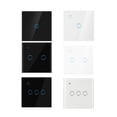 thumbnail image 2 of WIFI Smart Wall Light Panel 1/2/3 Gang Pantalla táctil Interruptor inalámbrico Interruptor de pared de control remoto para el hogar seitruly DZ7209-01B, 2 of 2
