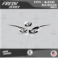 thumbnail image 4 of Kalair GFX Graphics Kit for Kayo K6-R250 (2021+) Fresh Series, 4 of 5