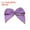 Purple, variant on Uxcell 100pcs Mini Metallic Edge Ribbon Bow Satin Ribbon Flower Bows Craft DIY Hair Bow White