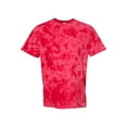 thumbnail image 2 of Dyenomite Crystal Tie-Dyed T-Shirt 200CR Red 3XL, 2 of 3