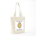 thumbnail image 7 of CafePress - Haters Gonna Hate, Potatoes Gonna Potate Tote Bag - Unisex Canvas Tote Bag, Beige, 1-Piece, 7 of 7