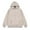 Khaki, variant on XIAONU Mens Hoodies Tie-Dye Printed Hooded Pullover Sweatshirt Loose Long Sleeve With Pockets Casual Sweatshirt
