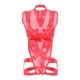 thumbnail image 3 of Gibobby Lenceria mujer sexy Día de San Valentín Lencería de aspecto húmedo para mujer, body de cuero, malla de , cuello , corte , leotardo, ropa de discoteca(Rojo, XXL), 3 of 5