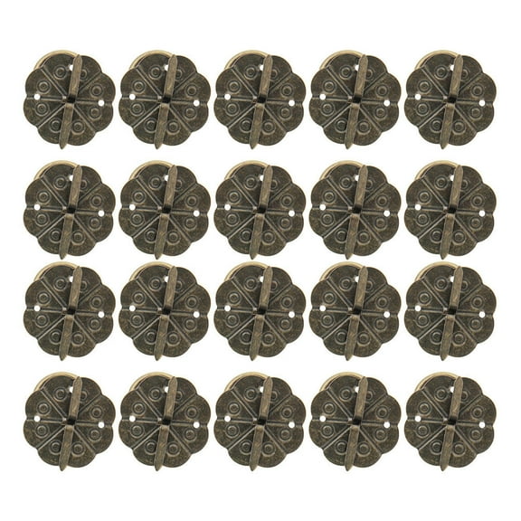 WHAMVOX  40 Pcs Drawer Handle Chinese Hardware Vintage Furniture Knobs