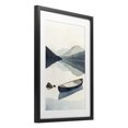 thumbnail image 3 of Stupell Industries Silent Shore Canoe Black Framed Print Under Glass design by Mona Grace, 20 x 14, 3 of 10