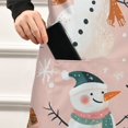 thumbnail image 5 of Yayeee Chief Kitchen Apron with Pockets for Cooking Water Resistant Unisex Adjustable Neck Strap, Christmas Snowman, 5 of 7