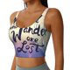 thumbnail image 2 of Balery Not All Those Who Wander Are Lost Sujetadores deportivos con espalda cruzada para mujer, acolchados, sin costuras, de alto impacto, ideales para yoga, gimnasio, entrenamiento y fitness.-Medium, 2 of 8