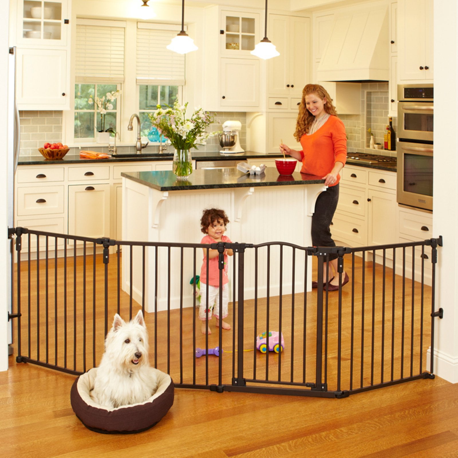 north states extra wide baby gate