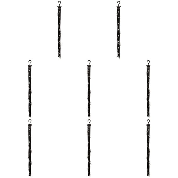 Rack Sombrero Sin Perforación Con Ganchos Y Clips Metal Tapas Béisbol Stand ()