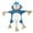 Monkey, variant on Plush Dog Toy, Stuffed Animal Dog Toys, Durable Interactive Pet Toy, Cute Squeaky Dog Chew Toy for Puppy, Small, Medium Large Breed